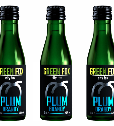 Green Fox 3x5cl PLUM